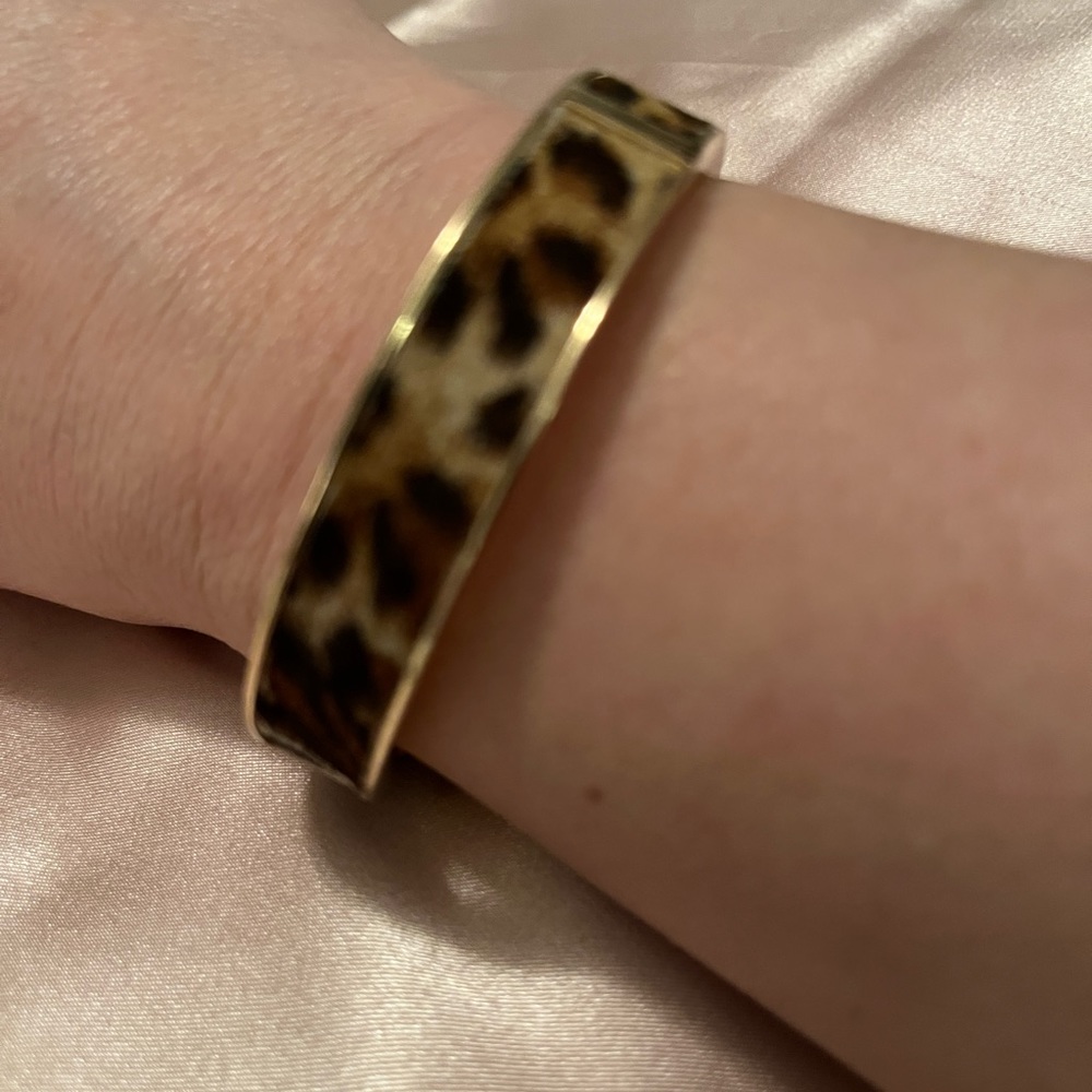 Animal print bracelet